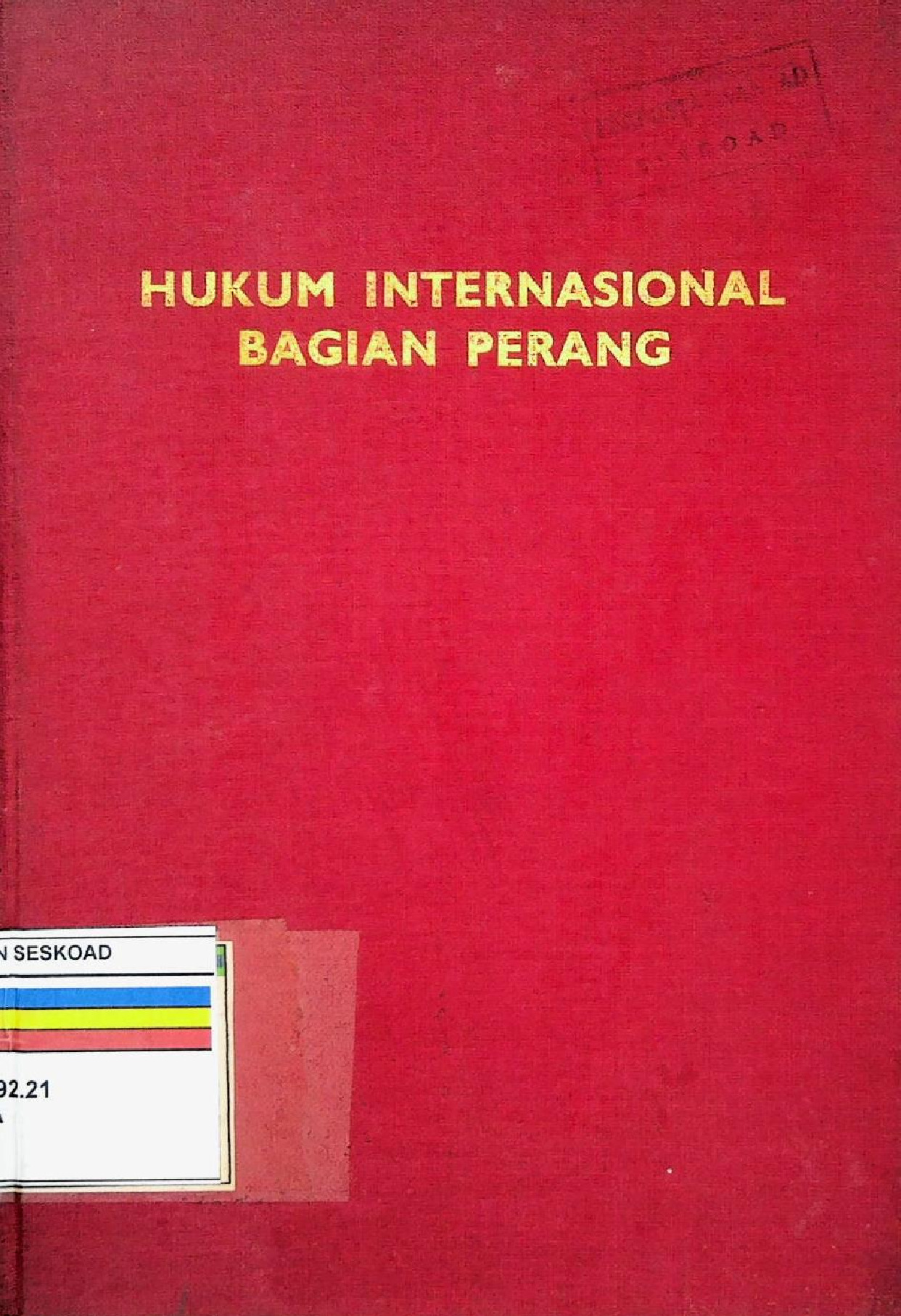 Hukum Internasional Bagian Perang